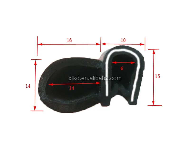 Electric cabinet seal strip/machine cabinet rubber strip/kitchen cabinet door seal