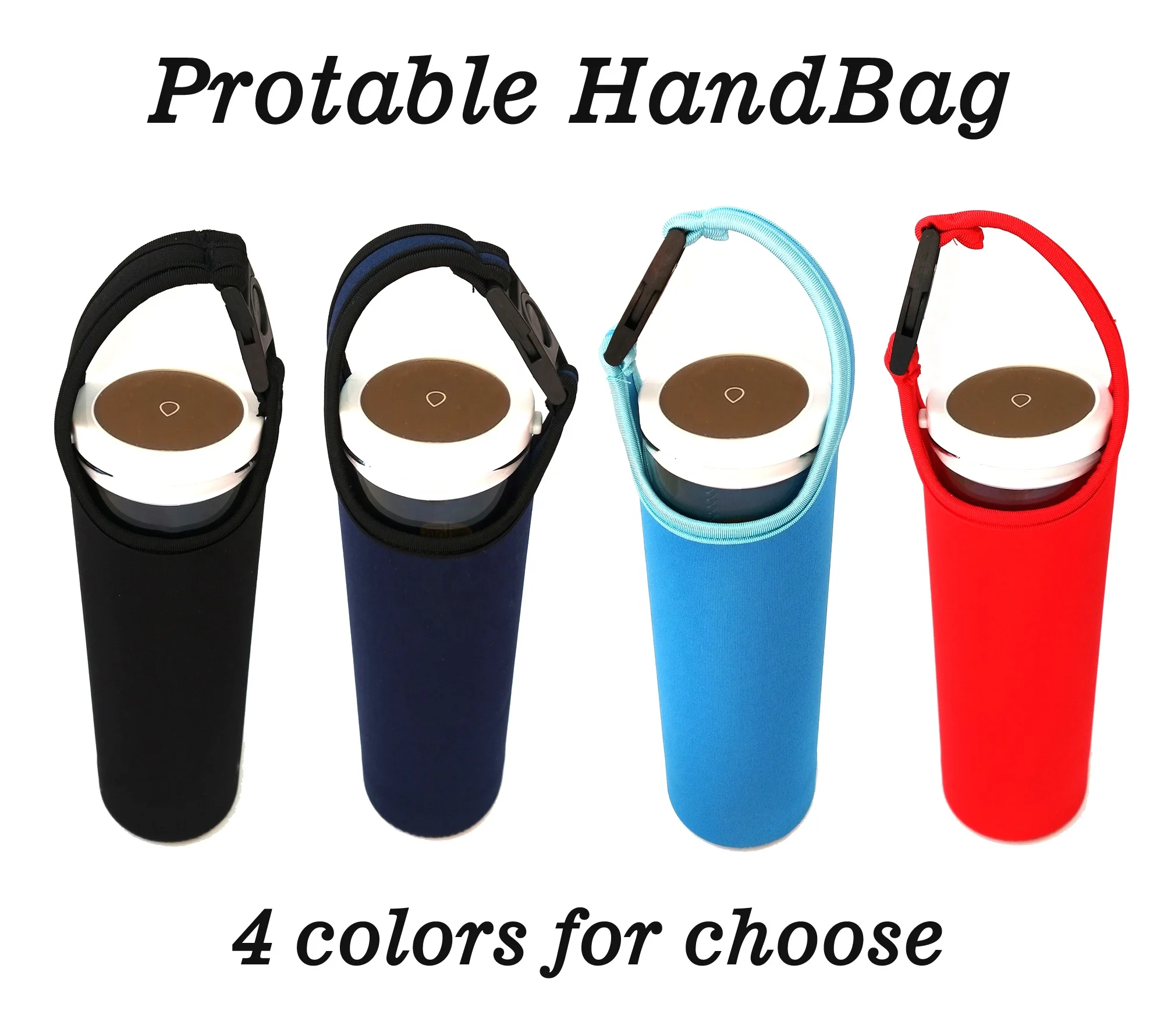 Portable 2.4G Wireless Transmission Cover Hydrogen Water Bottle Advance SPE PEM Base Alkaline Ionized Water Glass Bottle