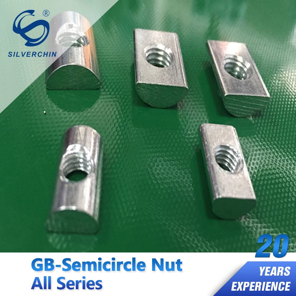 European standard profile elastic nut M5 M6 M8 alloy carbon steel plating nickel