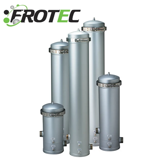 All filter housings hydrostatically tested Waste Water Treatment SS Clamp Housings