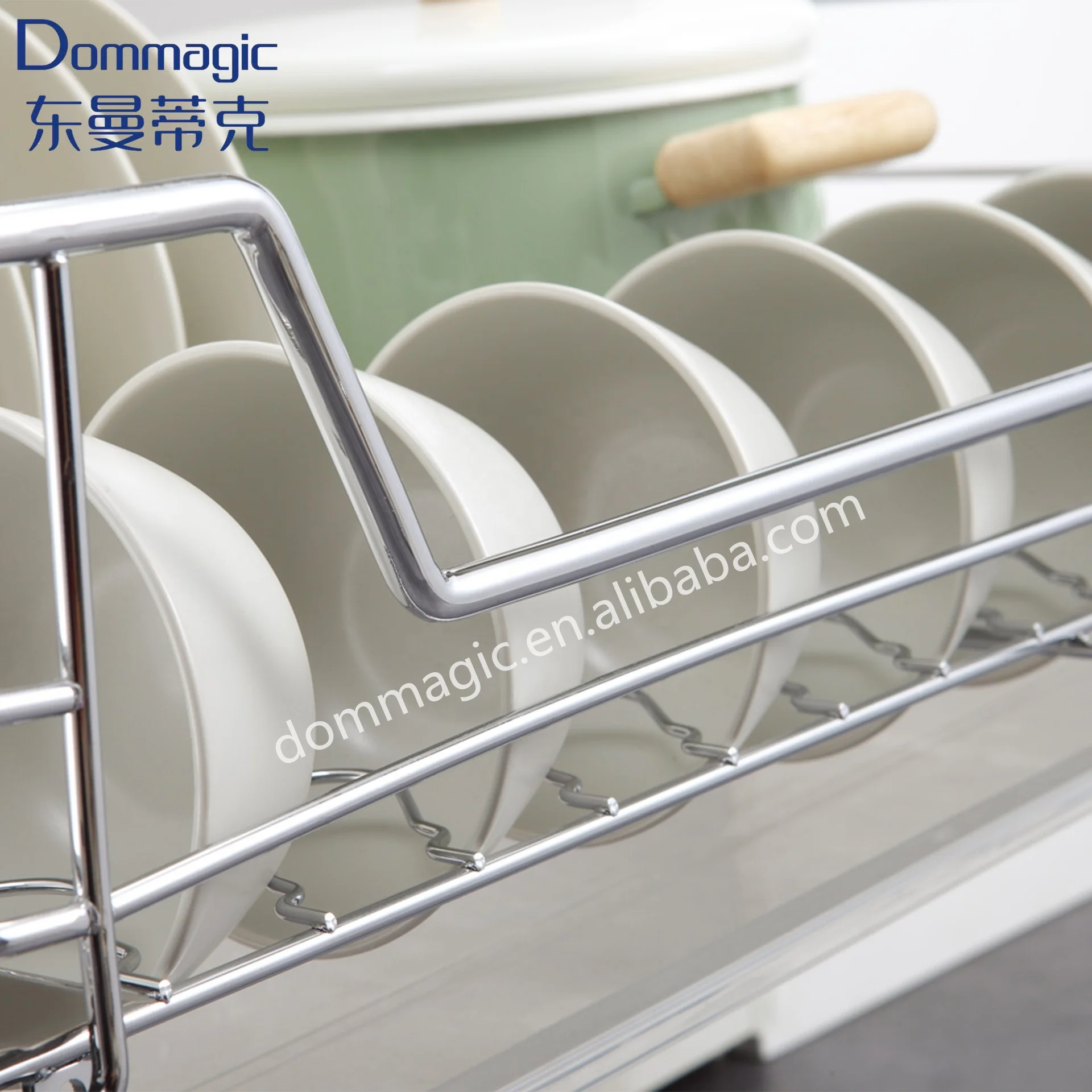 Dommagic Kitchen Cabinets Drawer Basket