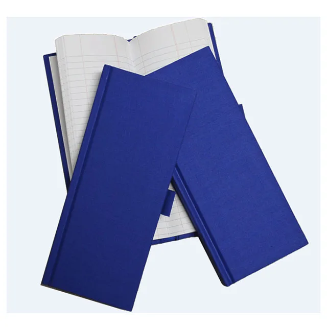 New design Canvas Hardcover Tally Books with a 200 ruled page refill