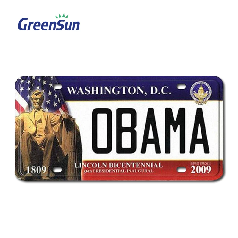2023 Cheaper OEM Black Blank Reflective Car License Number Plate