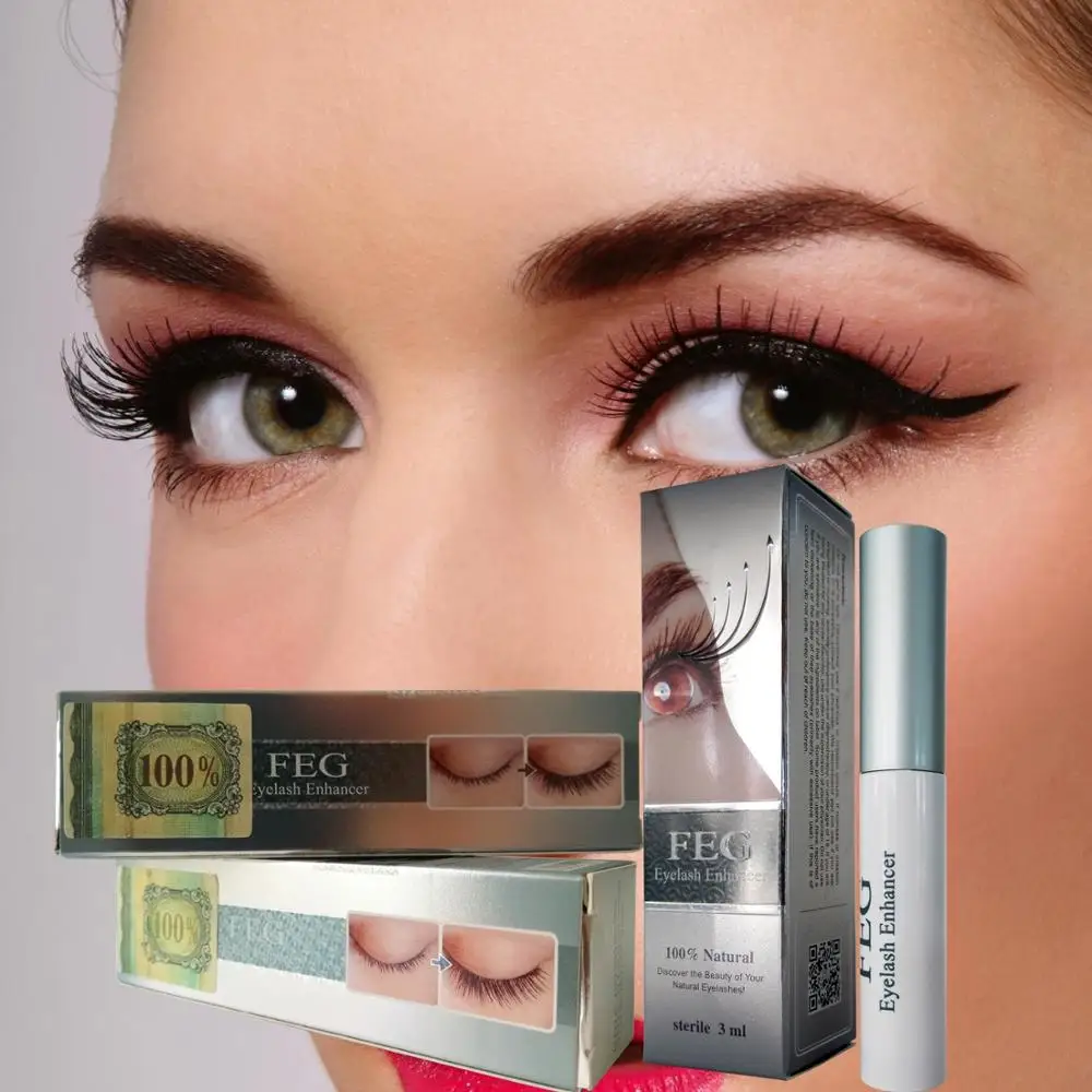 
Best competitive better than 3D fiber mascara 3ml FEG eyelash growth , Eyelash enhancer serum 