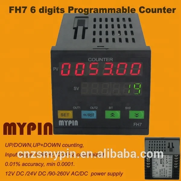 FH series Wholesale  digits Digital Preset Frequency Counter/Timer