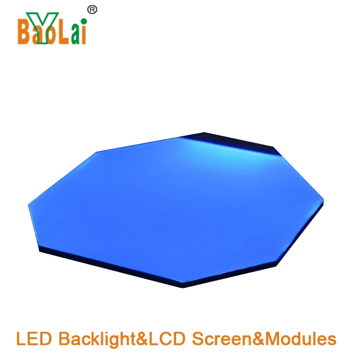 ultra brightness acrylic led sign keyboard blue backlight led backlighting