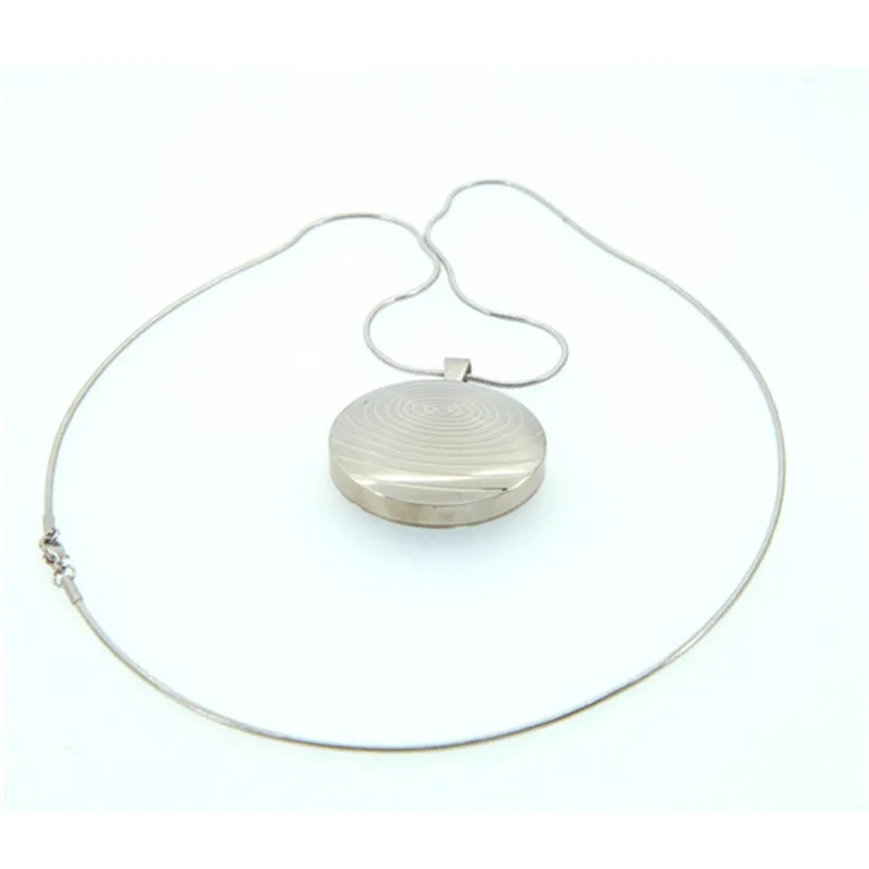 stainless steel 5 in 1 quantum pendant japanese technology energy ion pendant