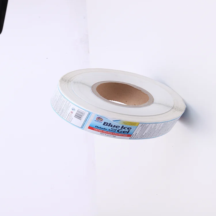 Best Selling  Custom waterproof PP  label printing Double sided sticker label Double Sided Printed for Gel bottle
