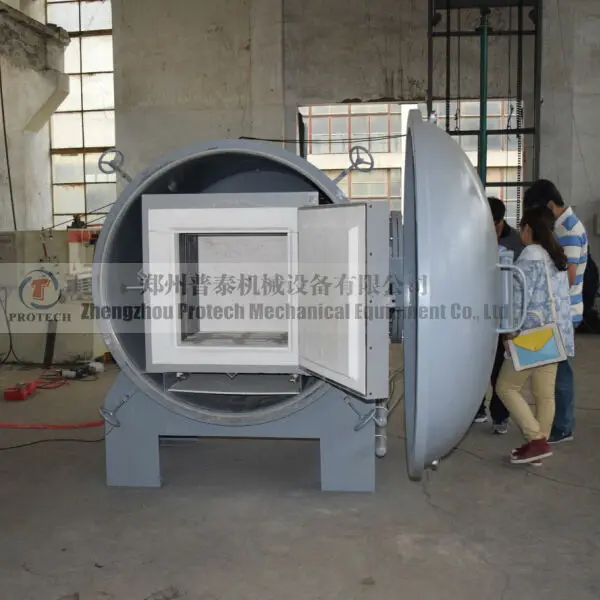high temperature vacuum oven to anneal steel heat treatment furnace