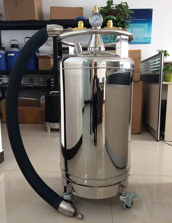  Криогенный резервуар для жидкого азота с автоматическим давлением криотерапии всего тела