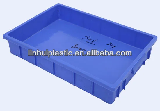 Plastic electronic crate
