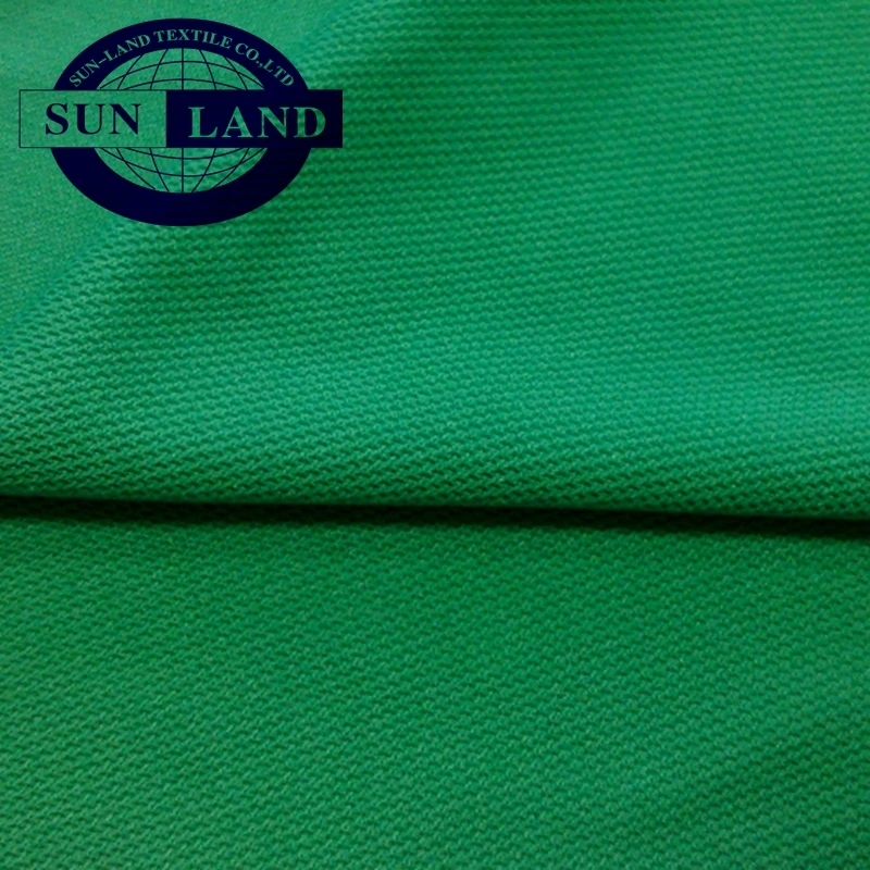 100% polyester anti-uv function pique UPF 50+ fabric for t-shirt