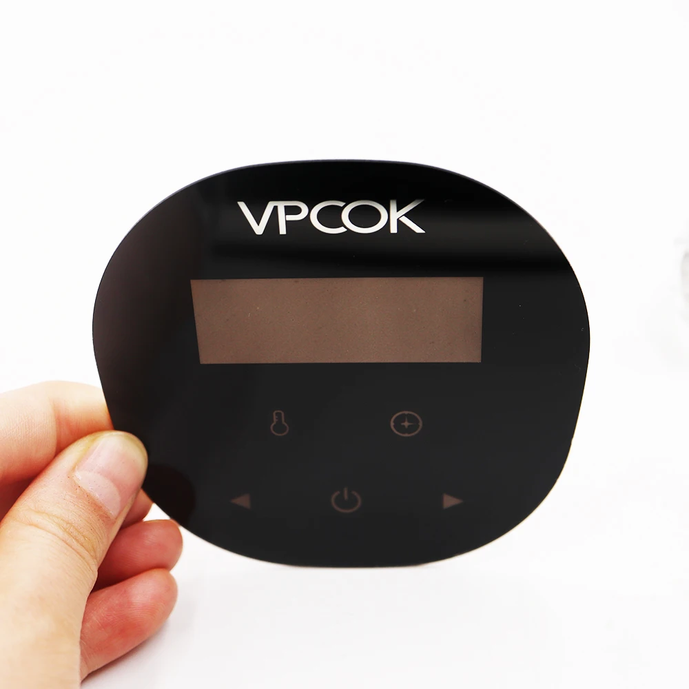 OEM flat surface colorful acrylic window display