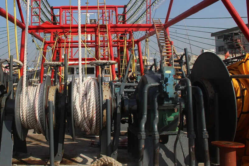 Hepu Huili Anchor Windlass Rope Marine Boat Chain Capstan Winch Ancla De Barco Purse Seine Hydraulic Fishing Net Hauler For Sale