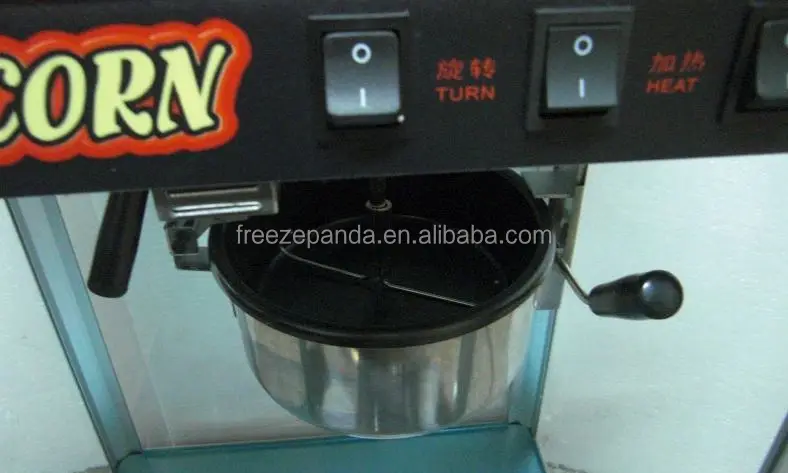 portable electric automatic mini caramel popcorn maker vending machine with cart