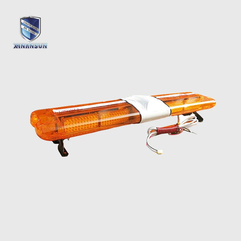 high power good quality amber revolving warning light bar