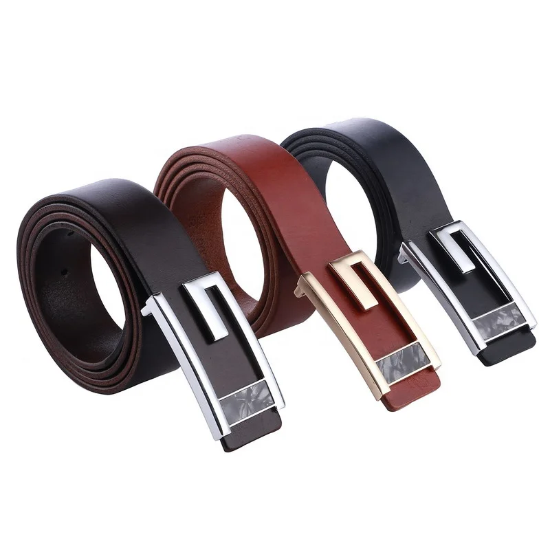 Fashion Men leather Belt Classic Dress Belt Genuine leather cowhide wholesale bulk leather belt