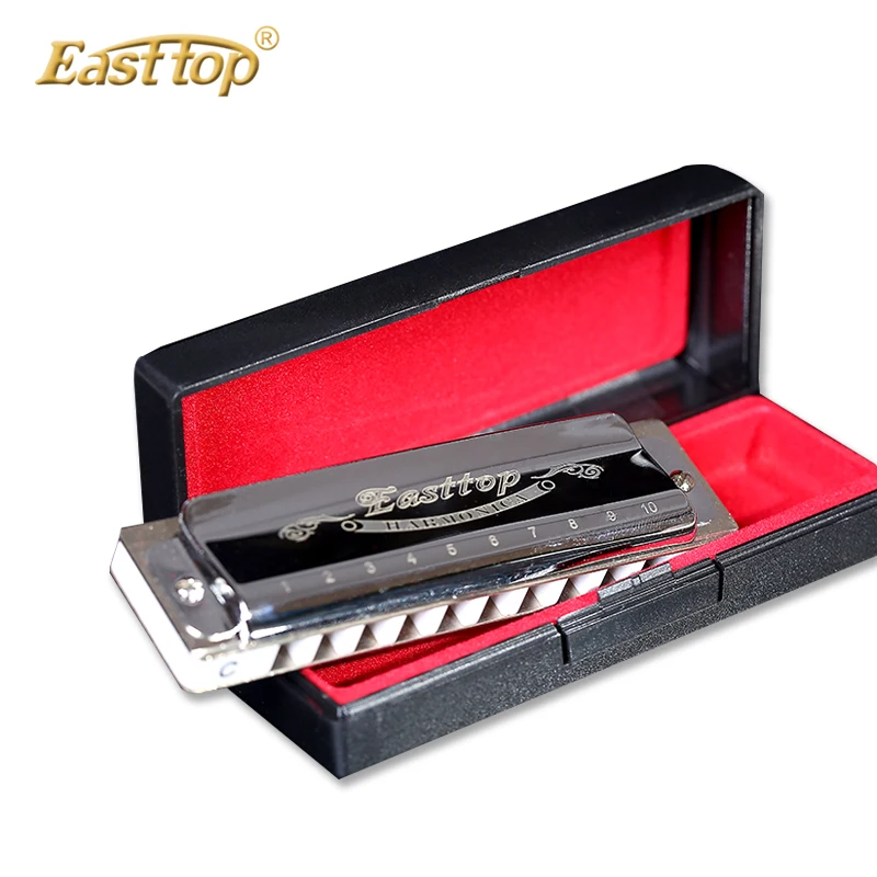 
EASTTOP brand 10 holes beautiful easttop diatonic harmonica 