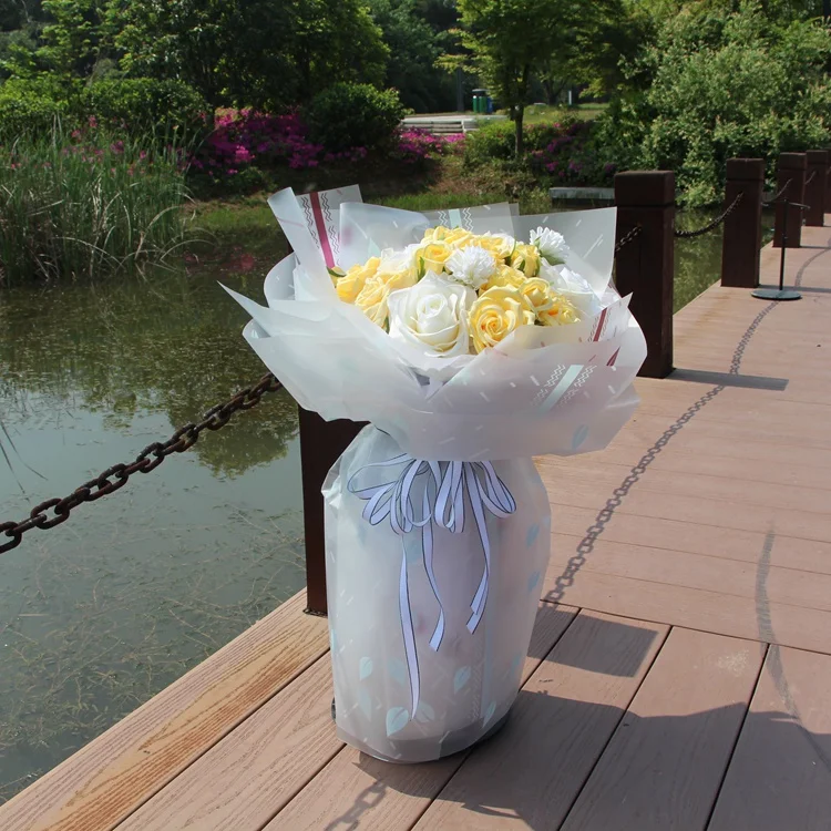 Shinewrap Иу флорист цветок оберточной бумаги специальный водонепроницаемый оболочки цветок