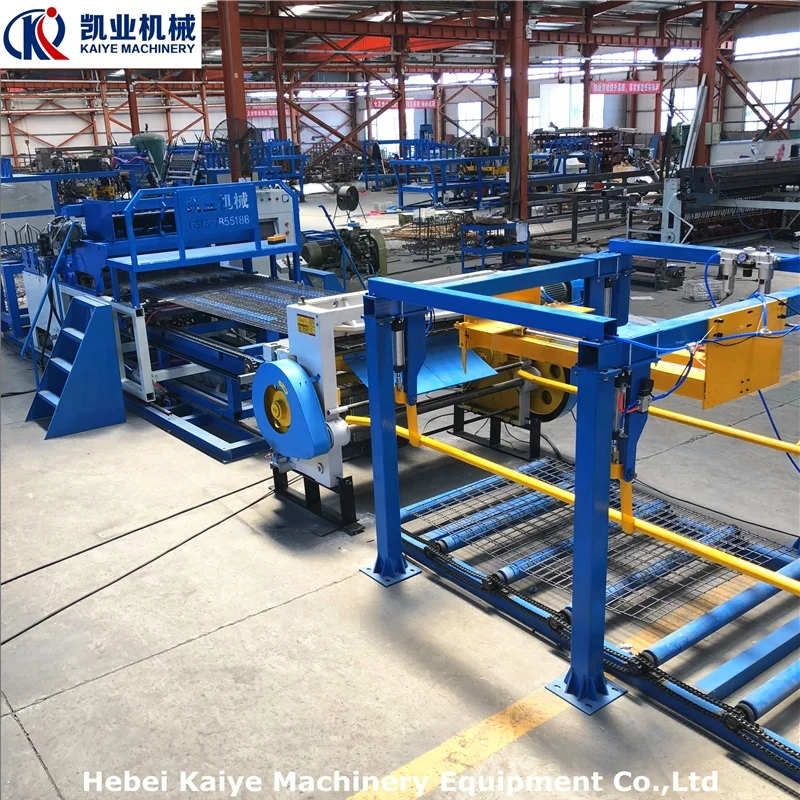 Fully automatic wire mesh welding  machine for construction