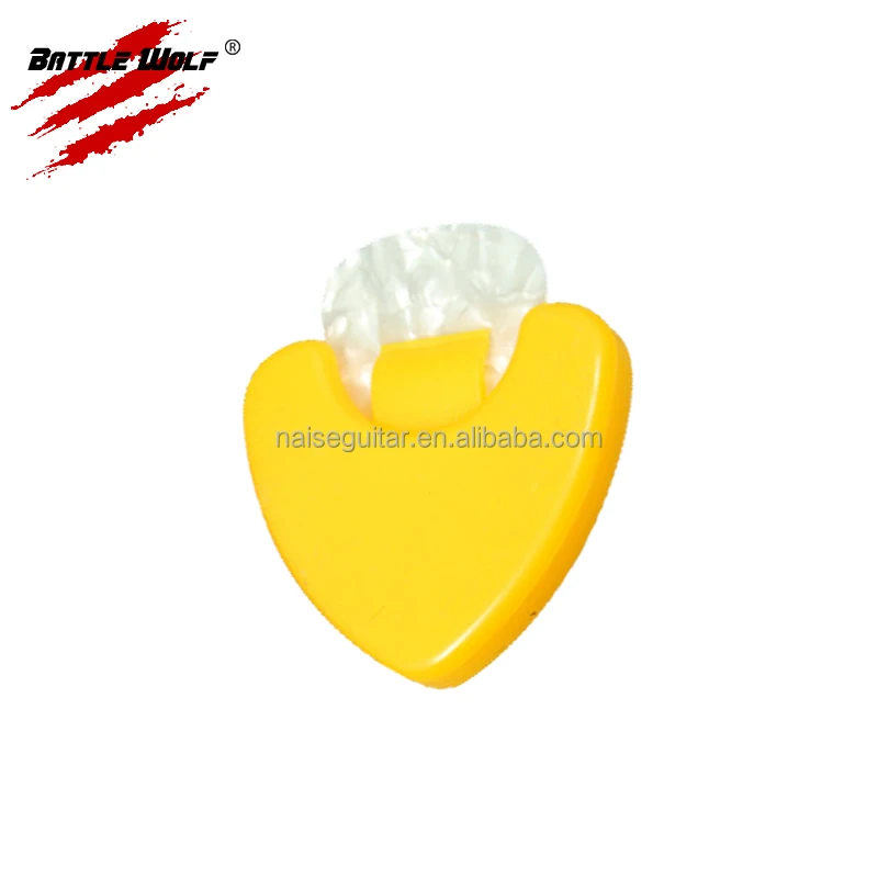 Wholesale Purple Guitar Pick Holder Triangle Guitar Pick Case