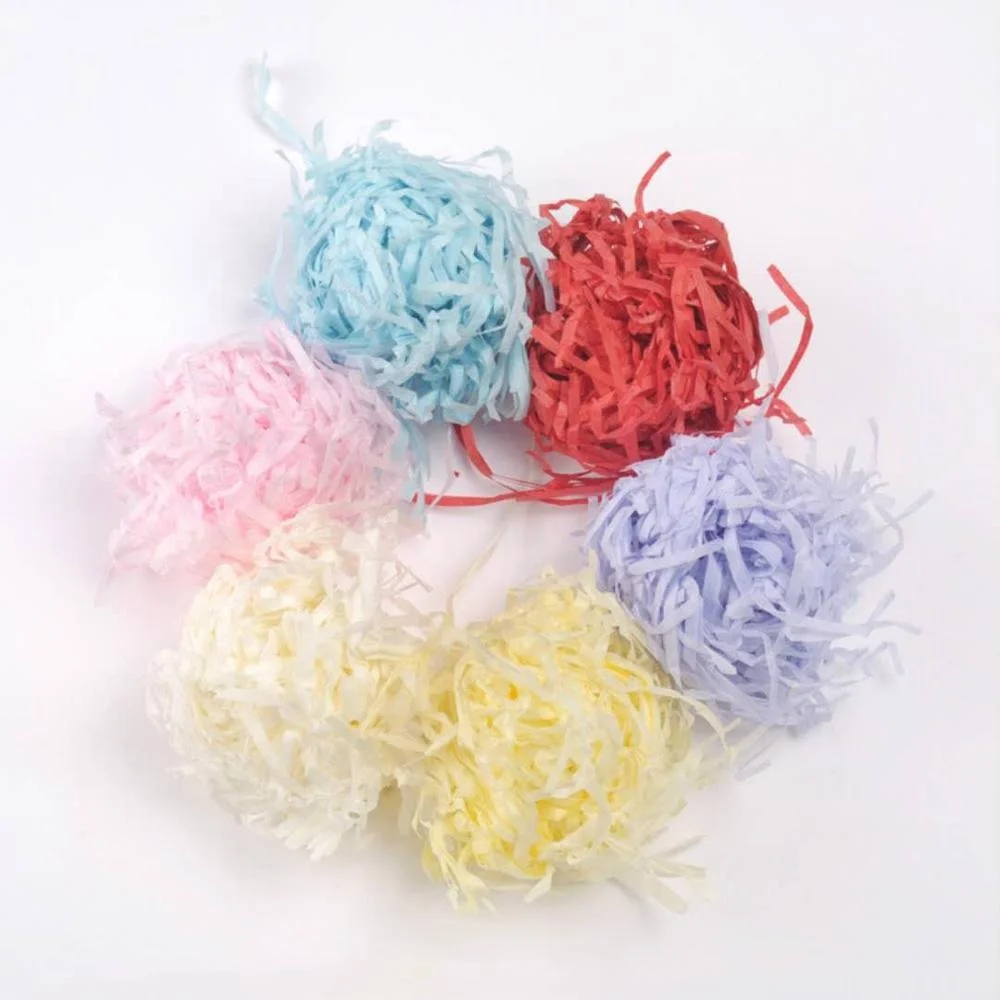 
Оптовая продажа, Высококачественная декоративная Мерцающая резка, измельченная бумага для подарочной корзины 