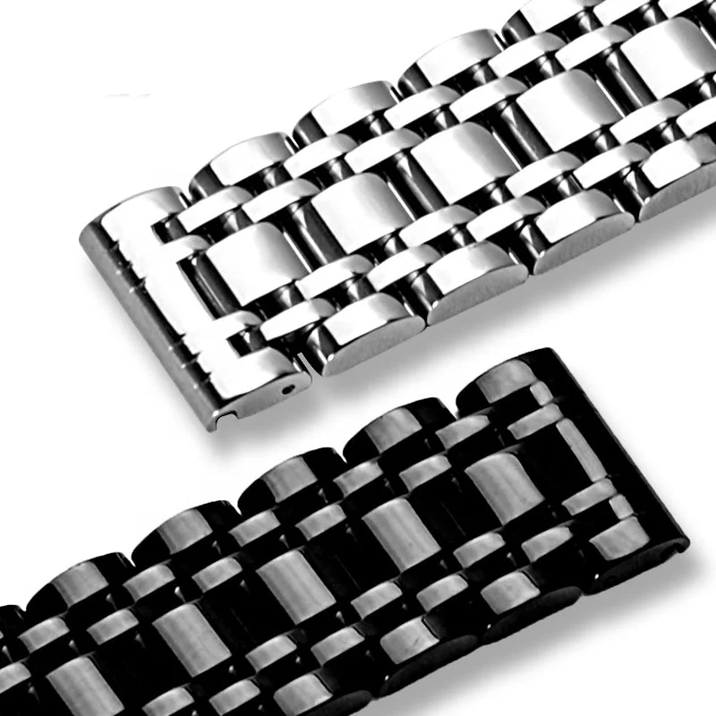 Hot product 14-24mm  solid 304 stainless steel  watch bracelet band