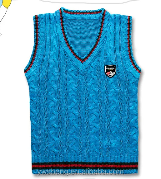 Children sweater knit vest vest waistcoat male child sweater woolen design knitted machine price sleeveless sweater