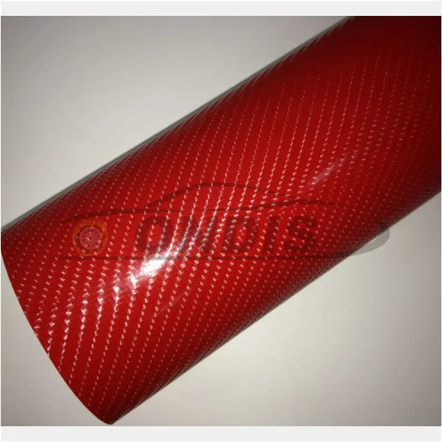 Decoration PVC 4D Carbon Fiber Vinyl For Mini Cooper Car Wrap Sticker