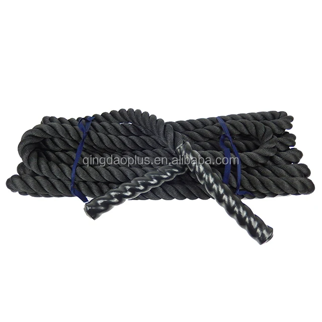 
crossfit gym black color battle ropes 