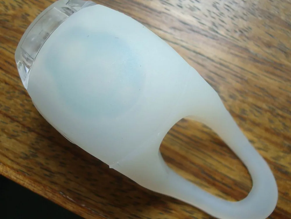 Силиконовый мини светодиодный фонарь для велосипеда светодиодные мини-фонари