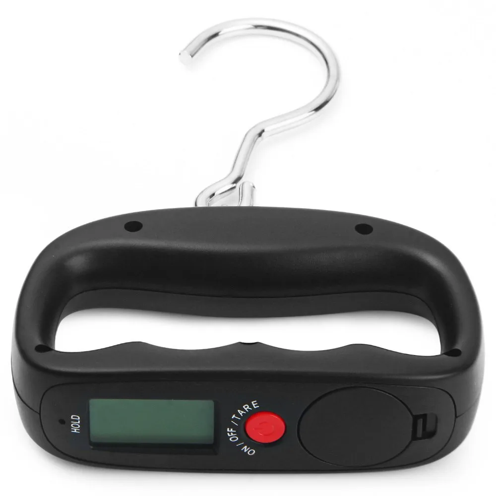 Durable Pocket Portable 50kg/10g LCD Digital Electronic Hand Held Hook Belt Luggage Hanging Scale Backlight Balance Weighing