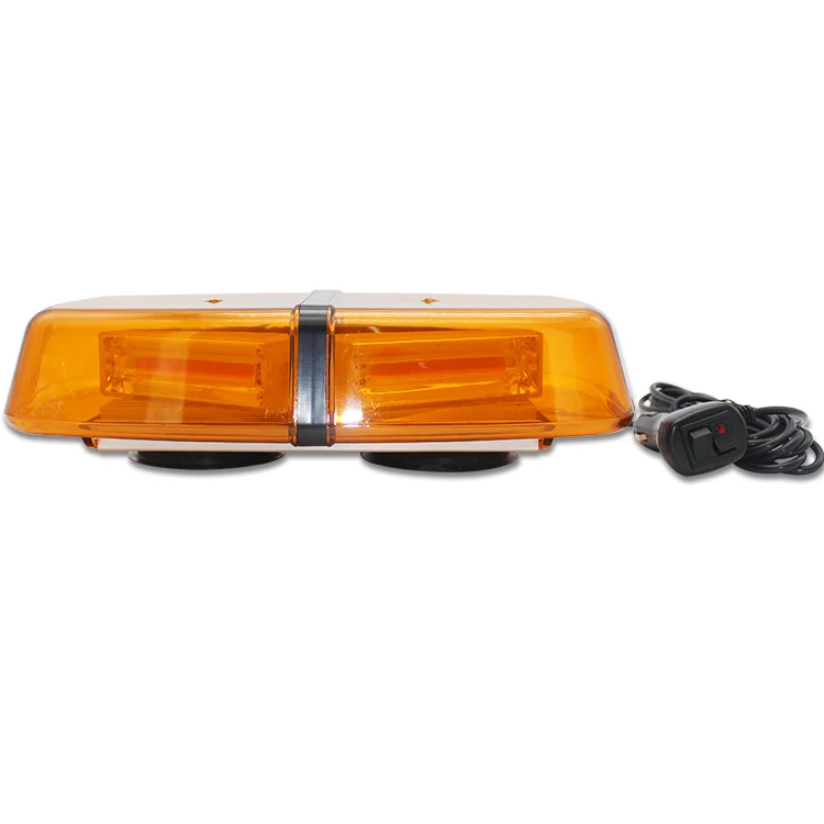 40 Watts Car COB LED Mini Emergency Strobe Hazard Waterproof Amber LightBar