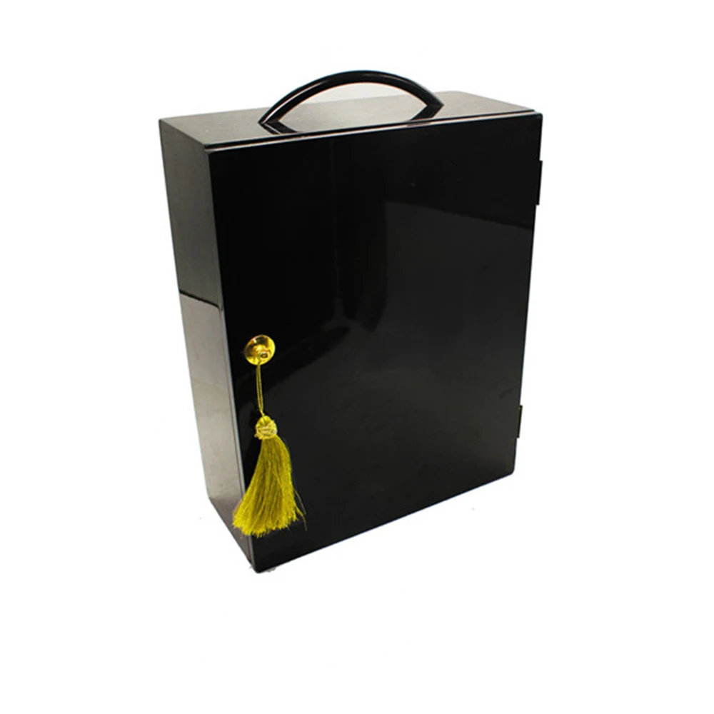 
Magnum Wine Box,Personalised Wine Box,Piano Black Wine Box 