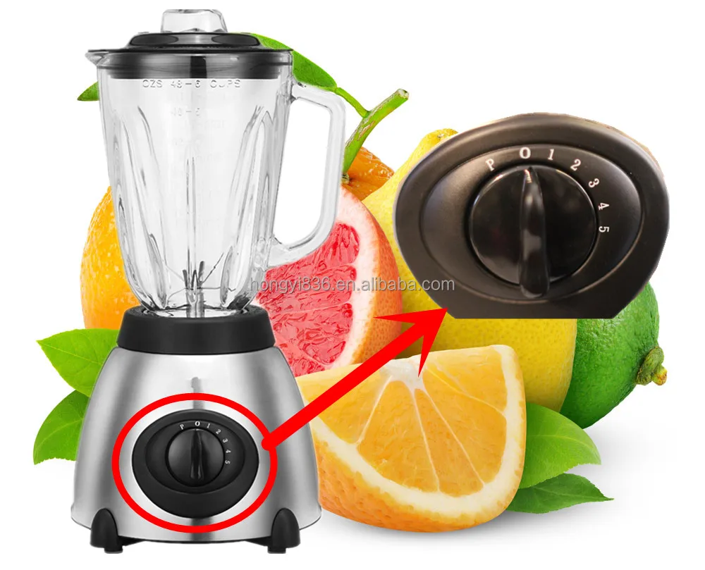 colorful multifunction juicer personal blender with light glass jar