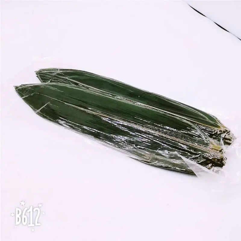 Sushi Decoration Fresh Bamboo Leaves