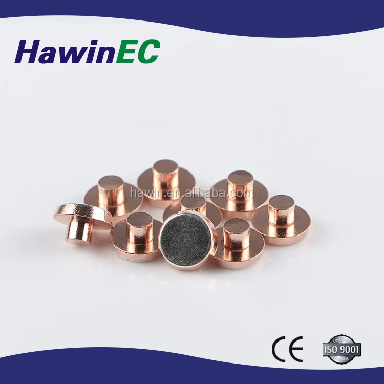 Серебряный сплав Электрический никель медь заклепка