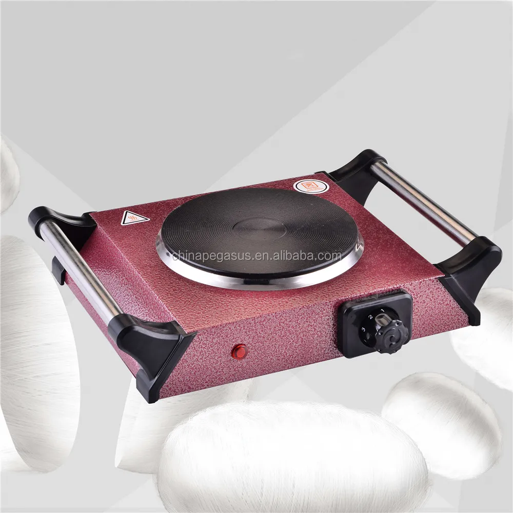 1500w single electric hot plate with portable handle