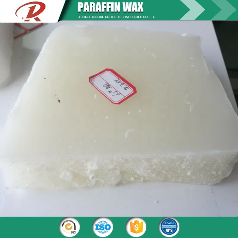 Полностью очищенный мягкий парафиновый воск 58/60