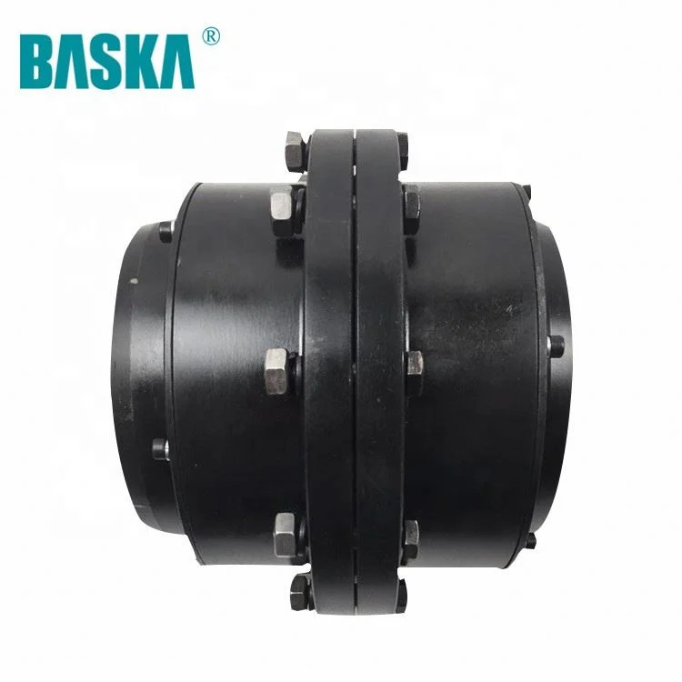 High transmission efficiency quick mounting gear coupling