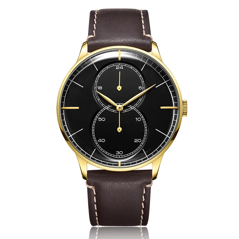 Новый Японии кварцевые movt часы Винтаж стиль нержавеющая сталь сетки Группа sub циферблаты дизайн принять OEM