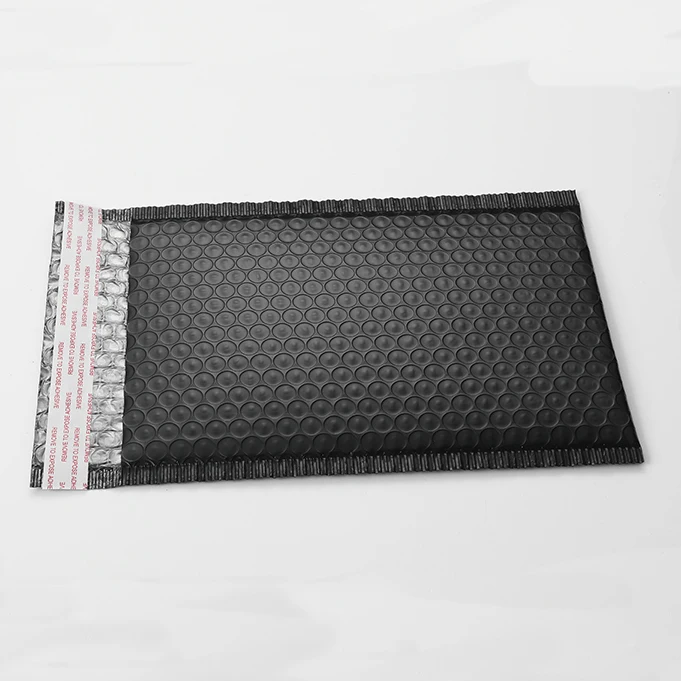 
black packing envelopes Custom Accepted mailer air matte bubble bag 