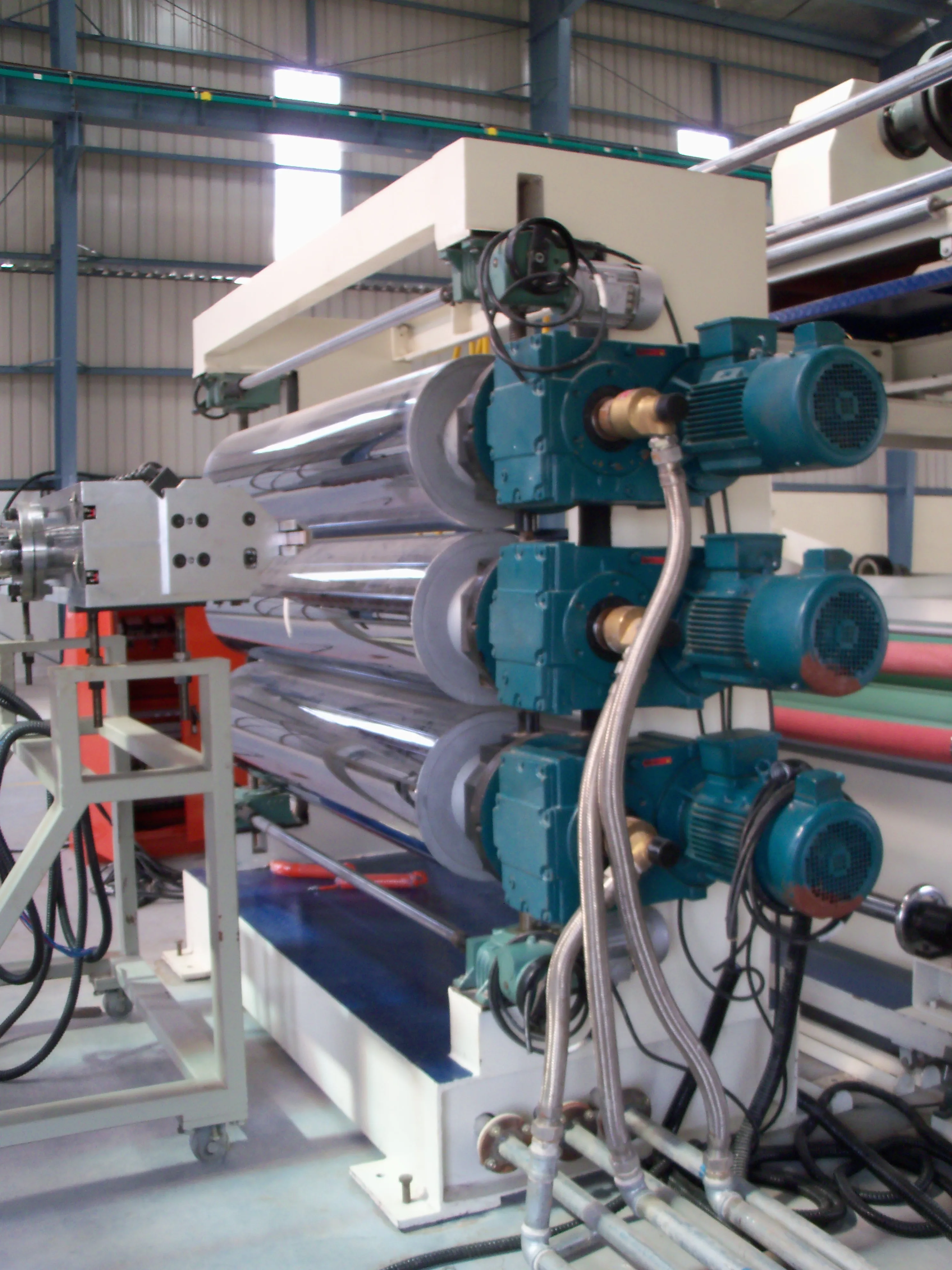 
2020 New Direct Factory Three rollers calender wholesale, PE/PP/PVC three rollers machine calender 