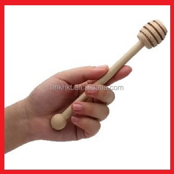 Custom sizes wooden Honey Dippers