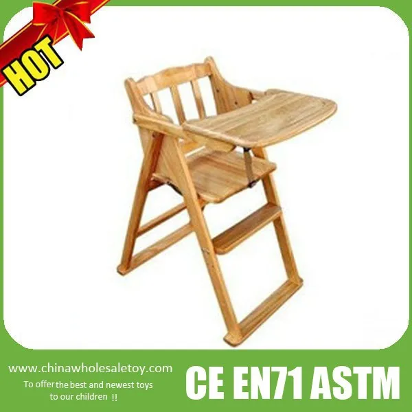 
Wooden baby folding chair 