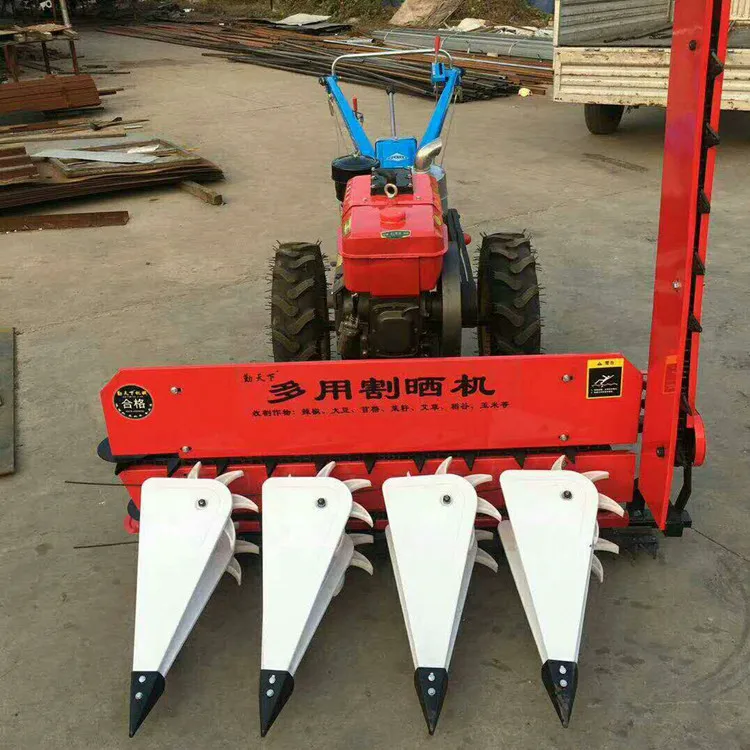 
Kubota quality 15hp mini tractor reaper for corn wheat napier grass sugarcane reed lucern alfalfa 
