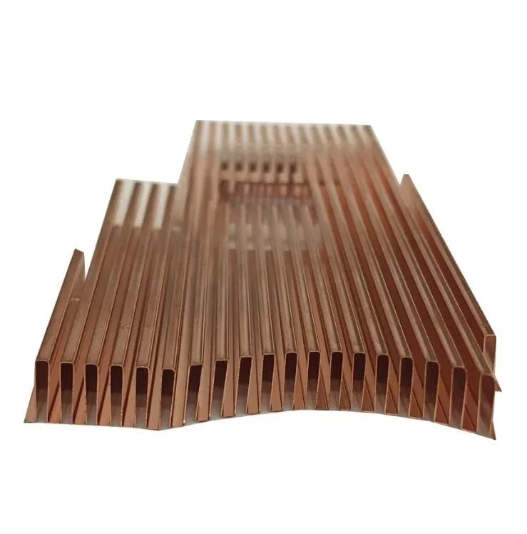 
 China supplier manufacturer folded heat sink aluminum folded heat sink copper cpu cooler  