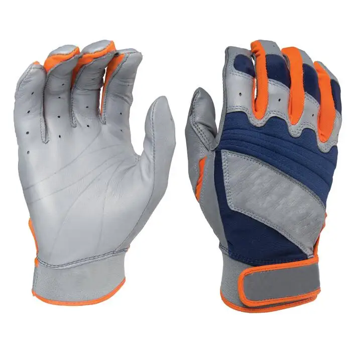 OEM batting gloves with sheep leather palm / Pro batting gloves for baseball
