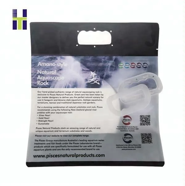 custom printed plastic 8 eight side seal bag