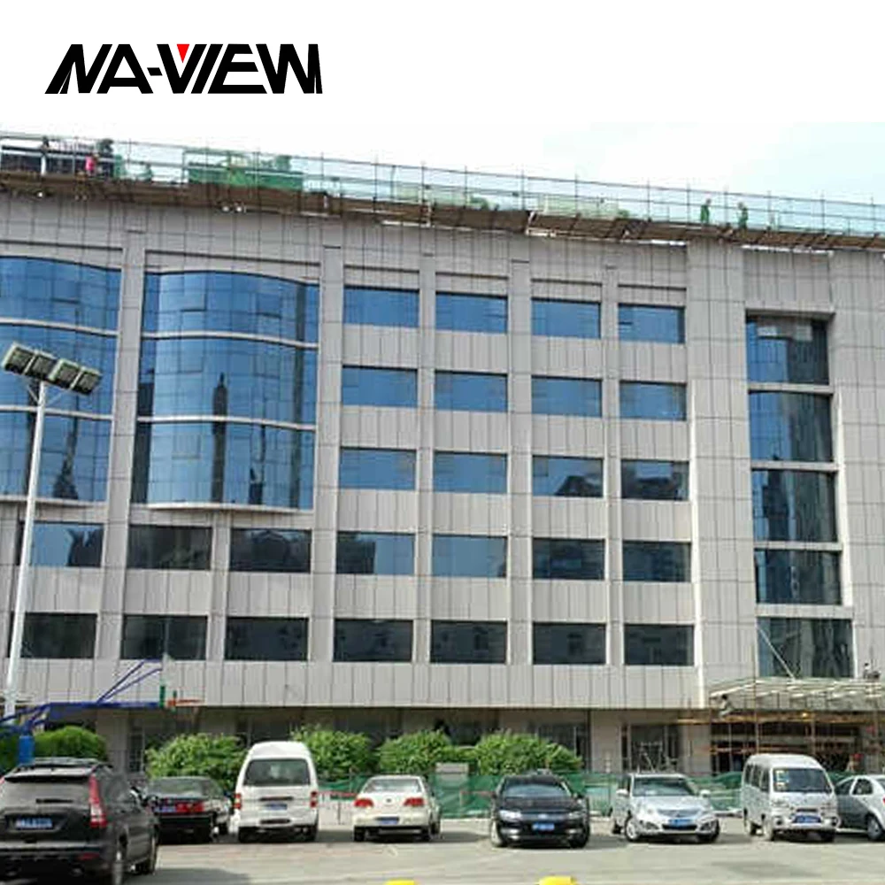 Алюминиевые фасадные панели с сотовой структурой и каменной облицовкой